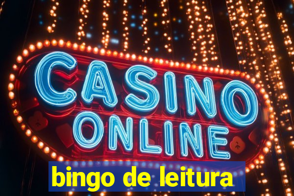 bingo de leitura